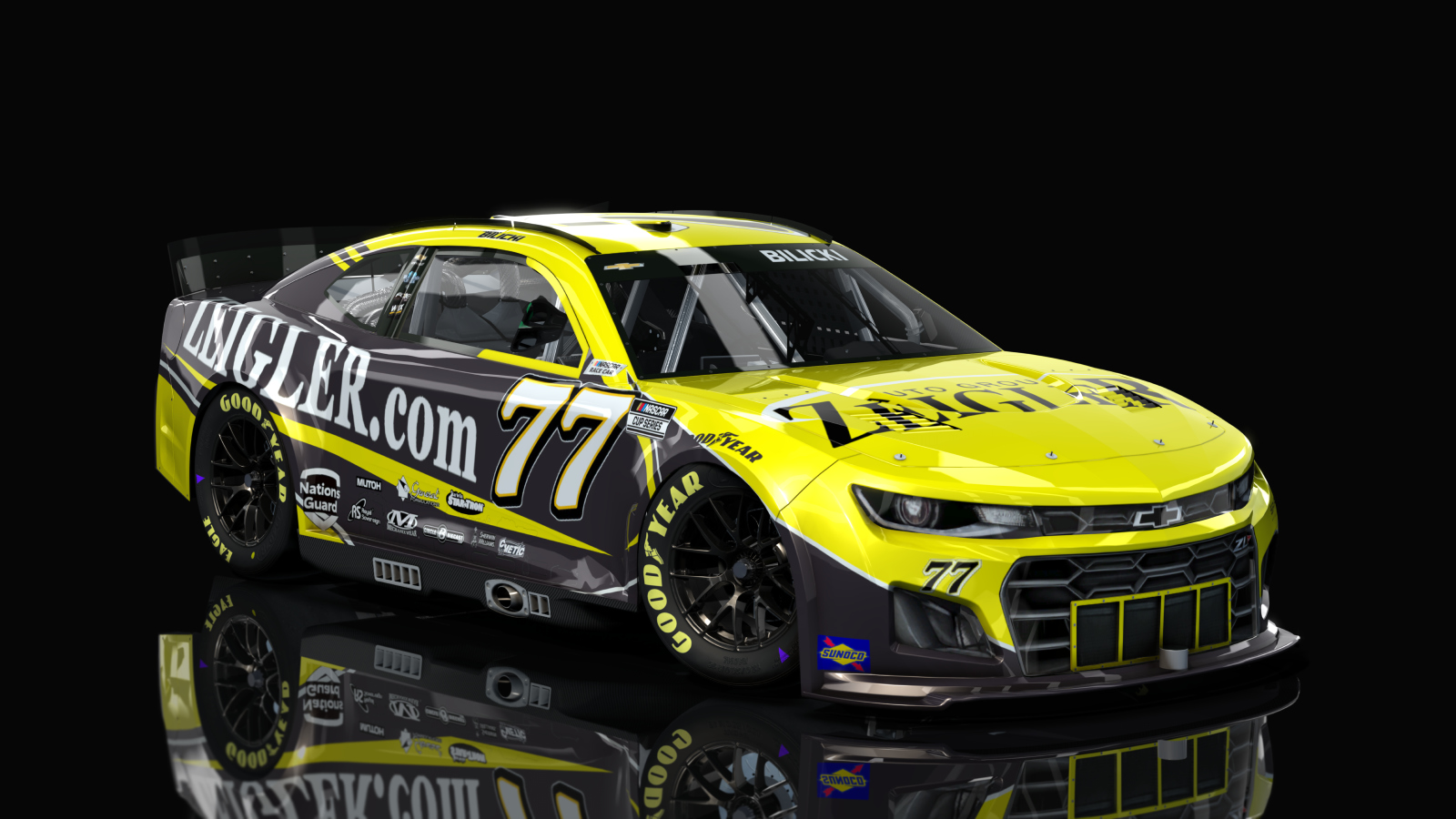 NASCAR Cup Series 2023 - Chevy Camaro, skin 77_zeigler