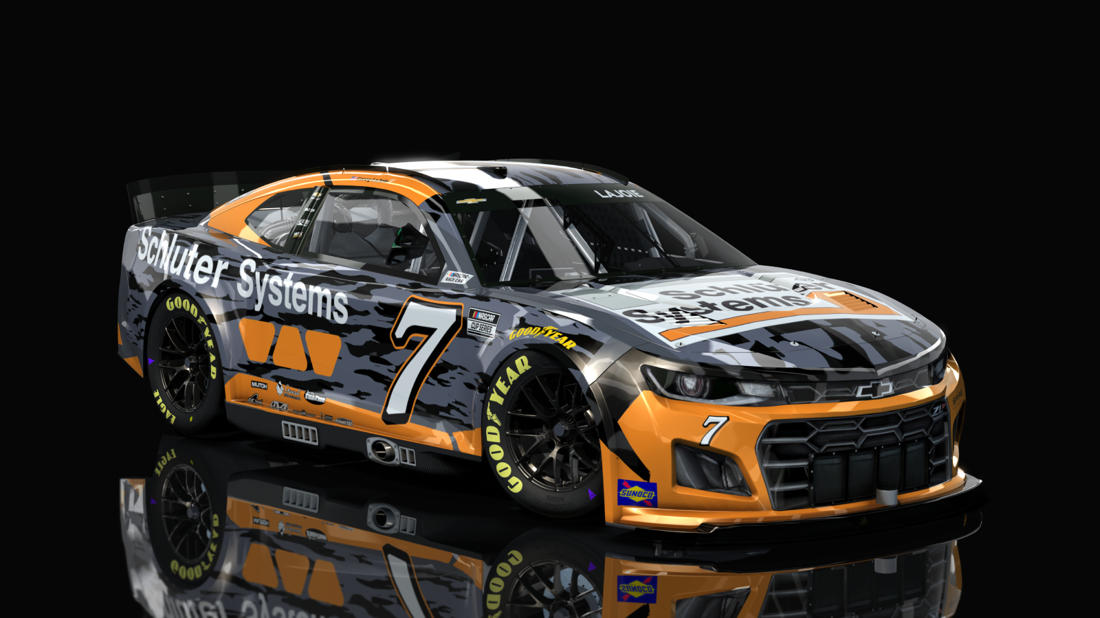 NASCAR Cup Series 2023 - Chevy Camaro, skin 7_schluter