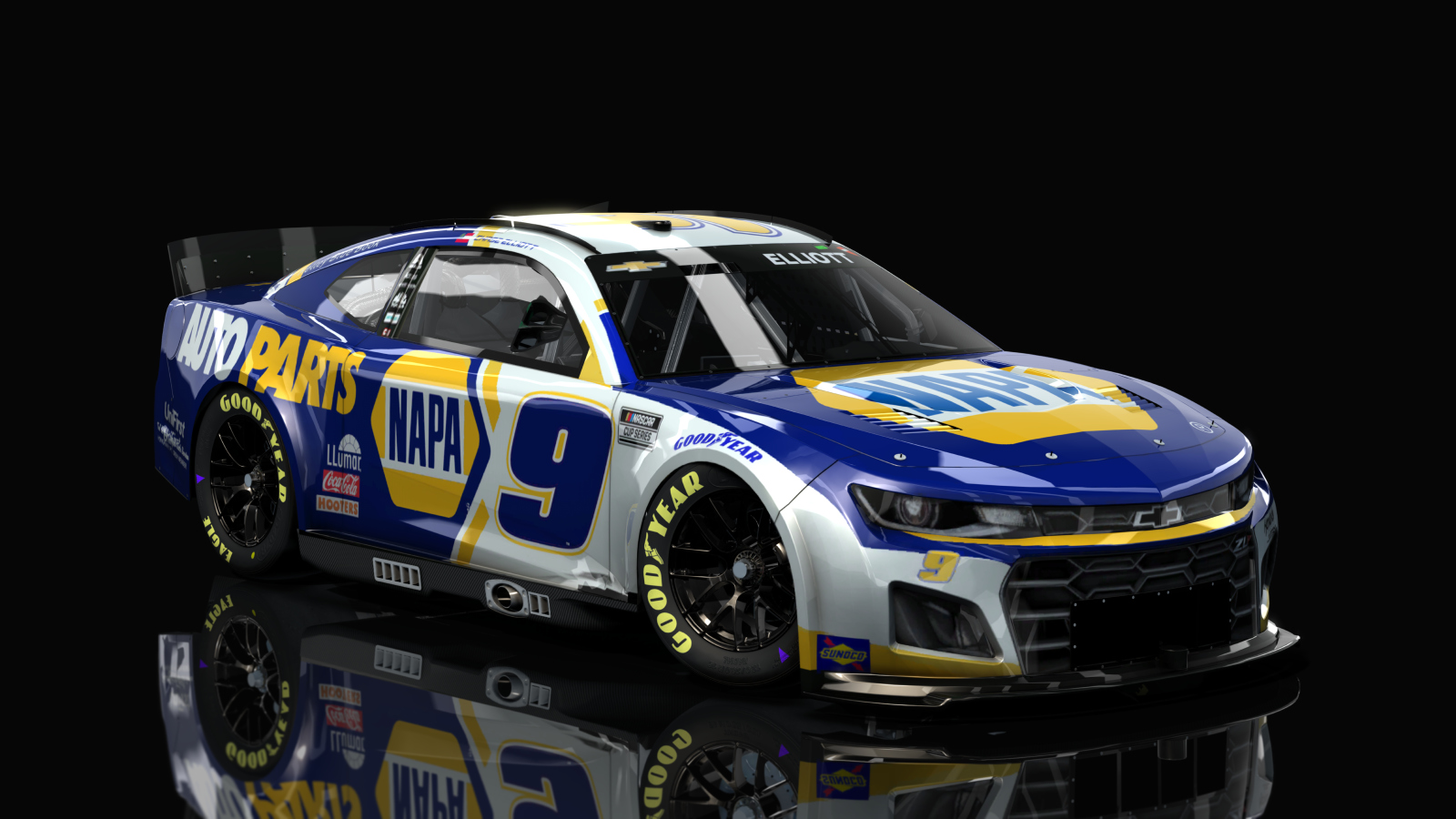NASCAR Cup Series 2023 - Chevy Camaro, skin 9_napa