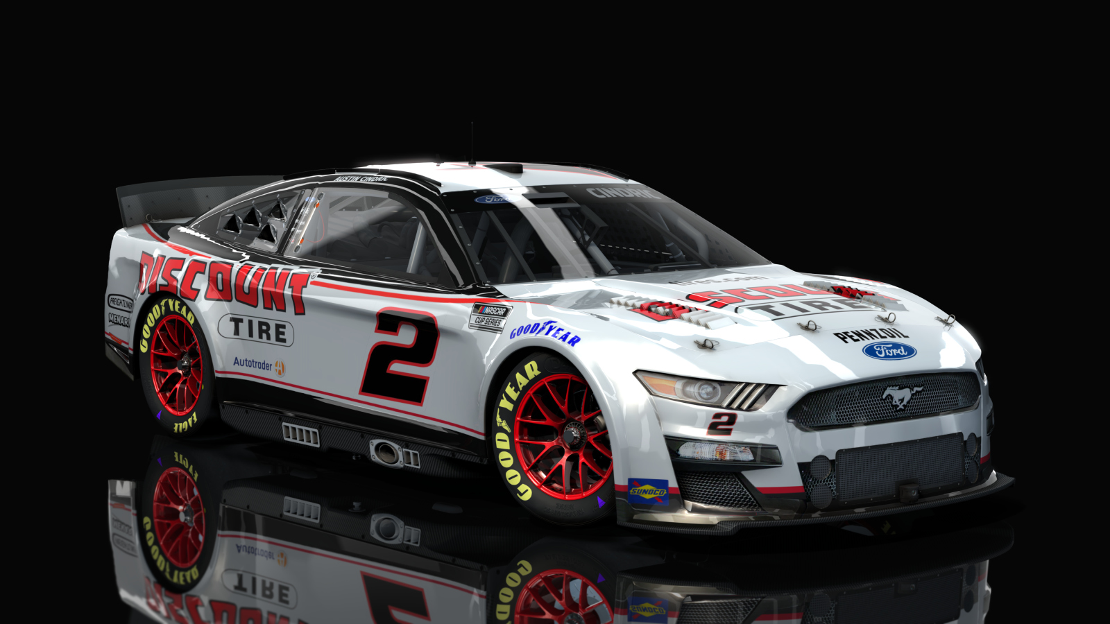 NASCAR Cup Series 2023 - Ford Mustang, skin 2_discount_tire