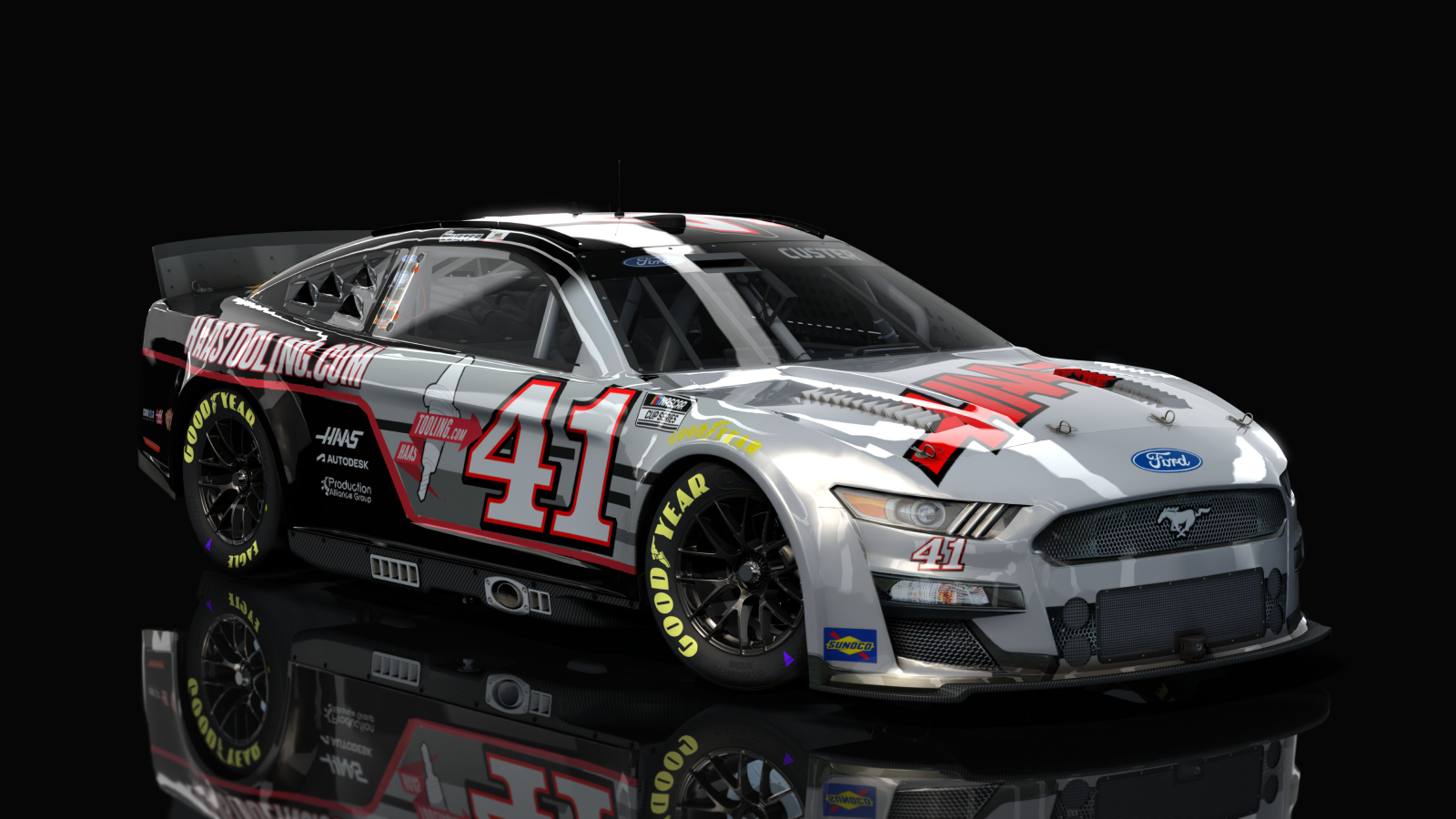 NASCAR Cup Series 2023 - Ford Mustang, skin 41_haastooling
