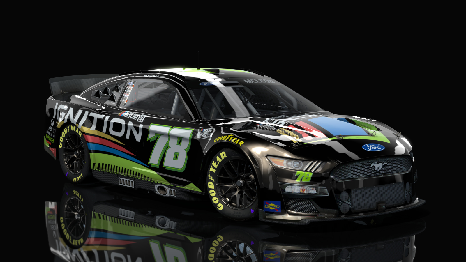 NASCAR Cup Series 2023 - Ford Mustang, skin 78_ignition