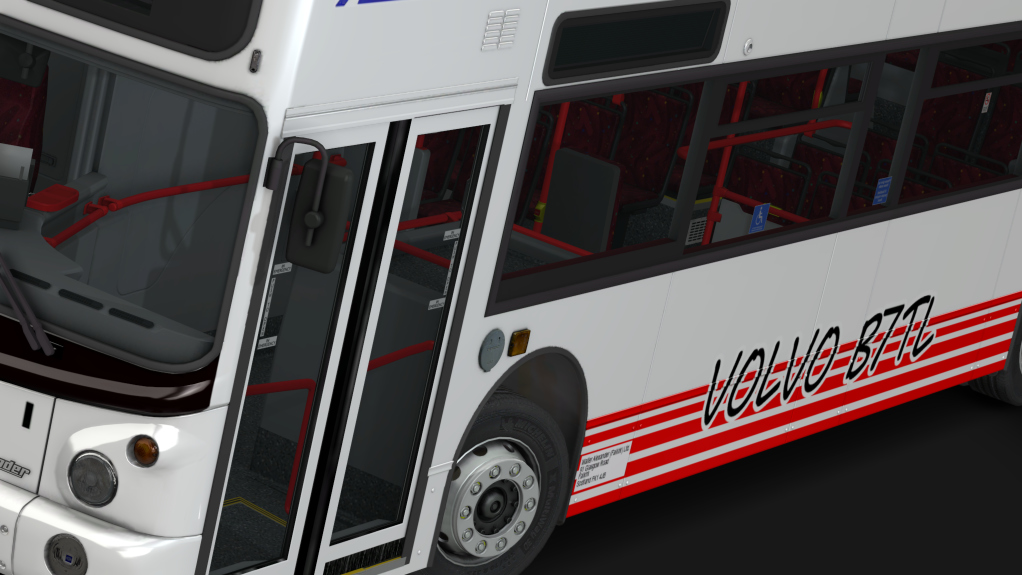 Alexander ALX400 - Volvo B7TL, skin demo