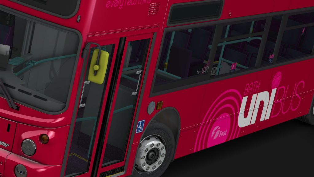 Alexander ALX400 - Volvo B7TL, skin first_bu