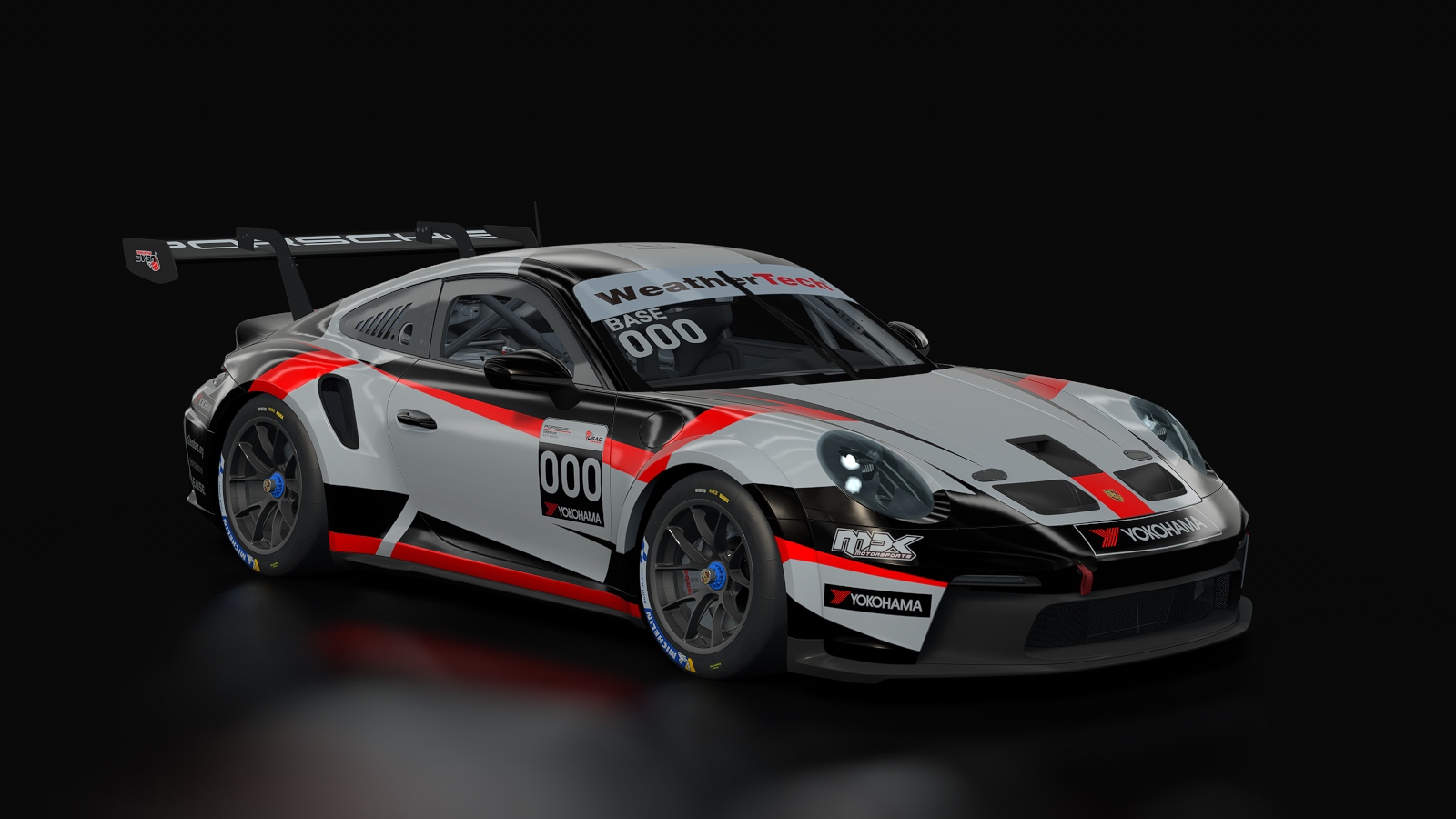 Porsche 992 GT3 Cup, skin MDK_base