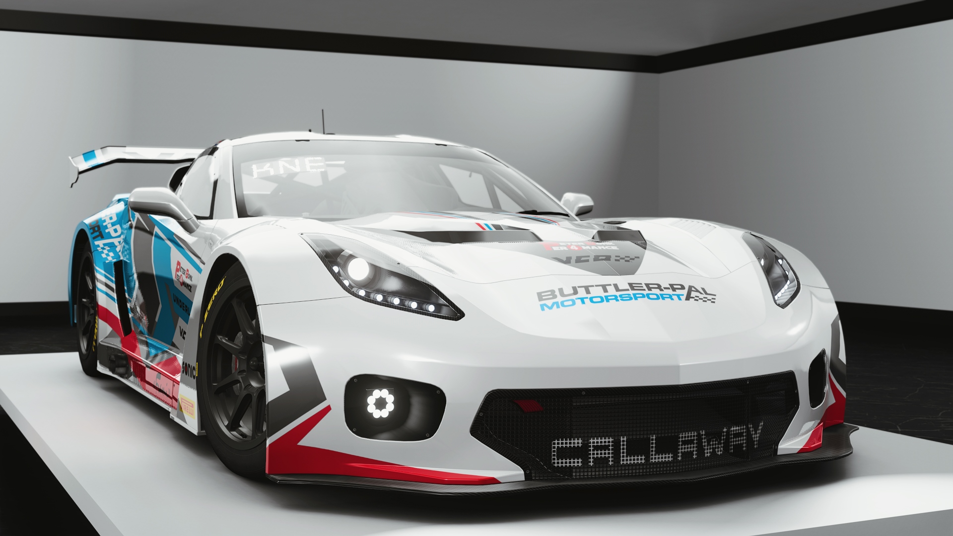Chevrolet Corvette C7 GT3-R Callaway, skin #555 BPM