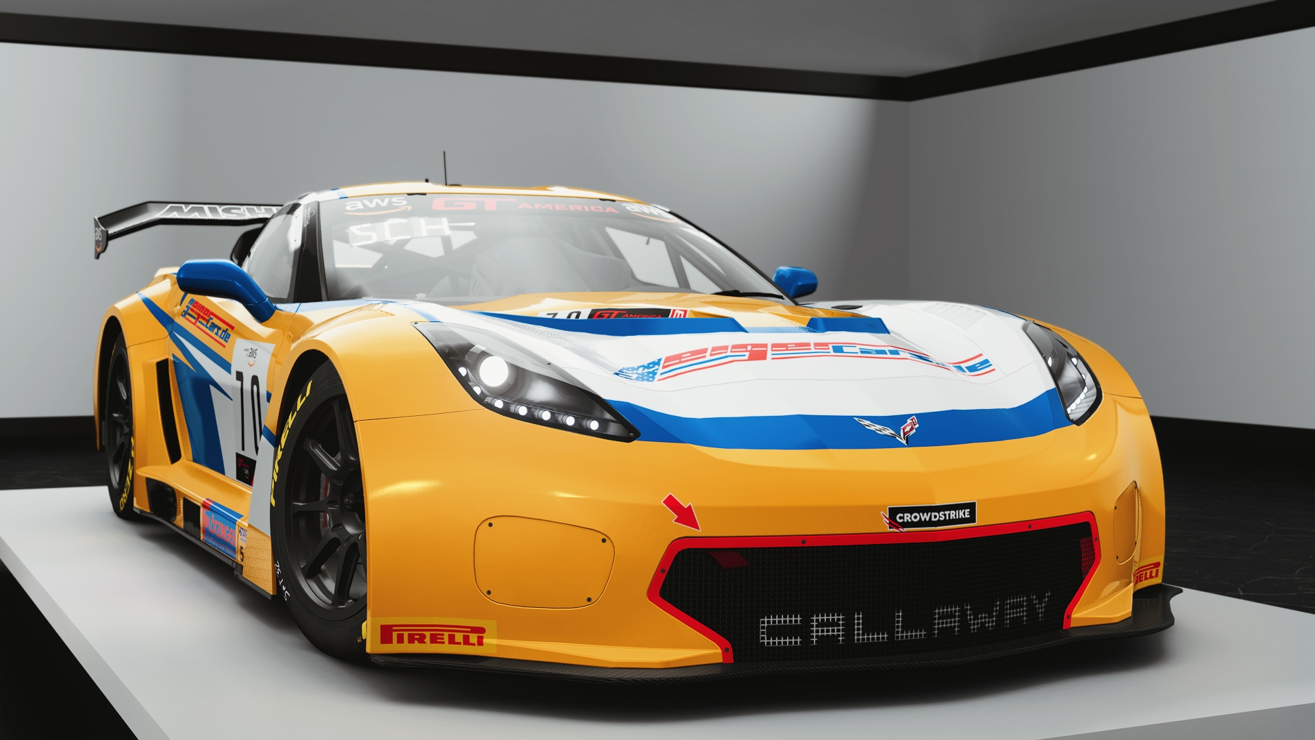 Chevrolet Corvette C7 GT3-R Callaway, skin #70_Mishu_Motorsport_Watkins_Glen