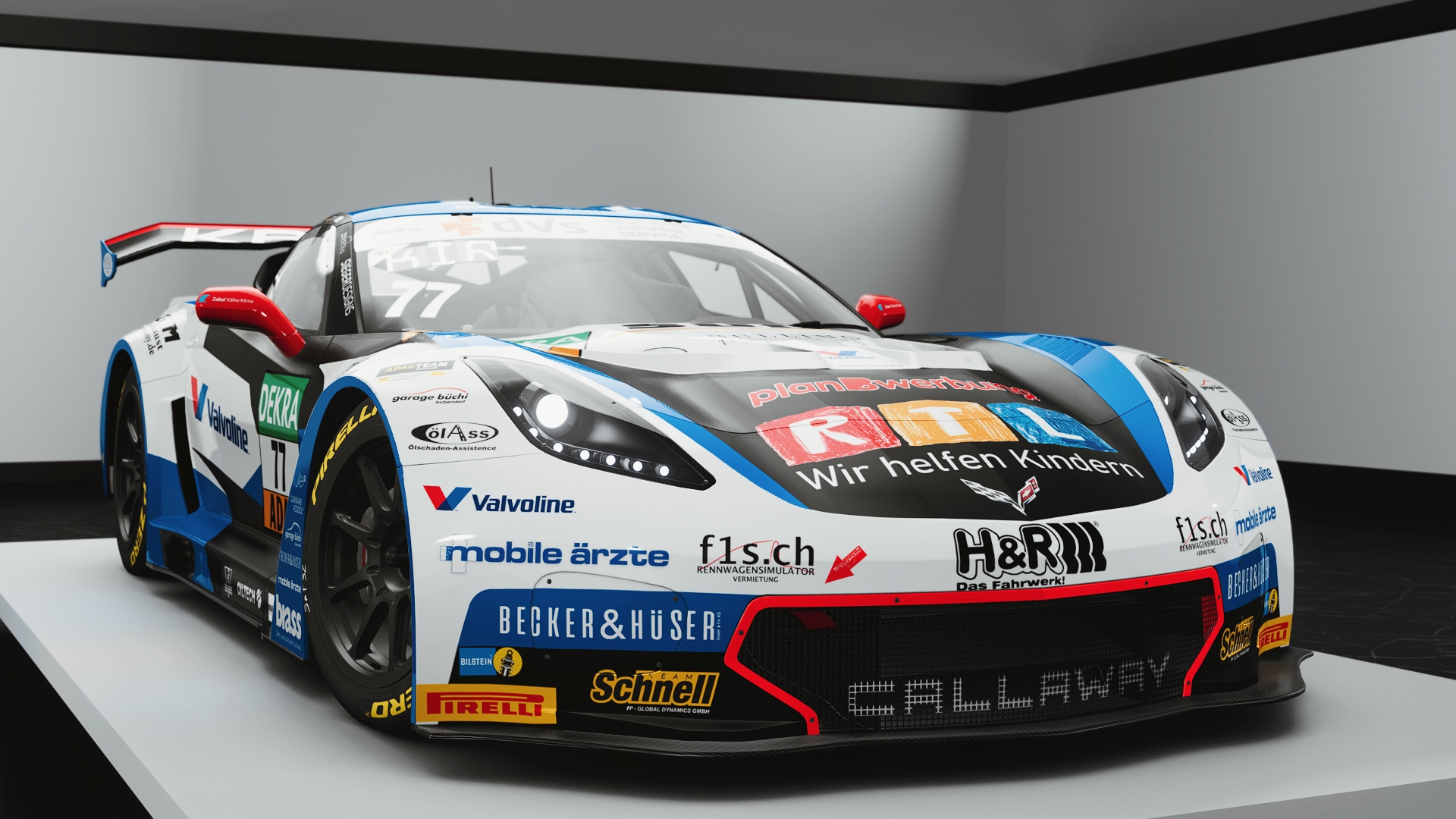 Chevrolet Corvette C7 GT3-R Callaway, skin #77_RTL_Callaway