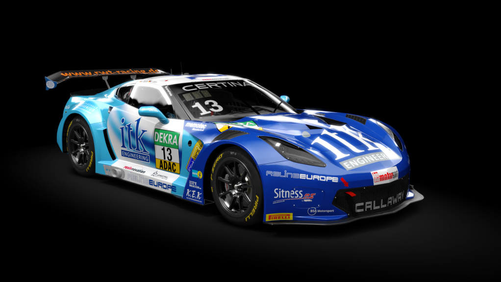 Chevrolet Corvette C7 GT3-R Callaway, skin FF_ADAC_17_RWT_Racing_13