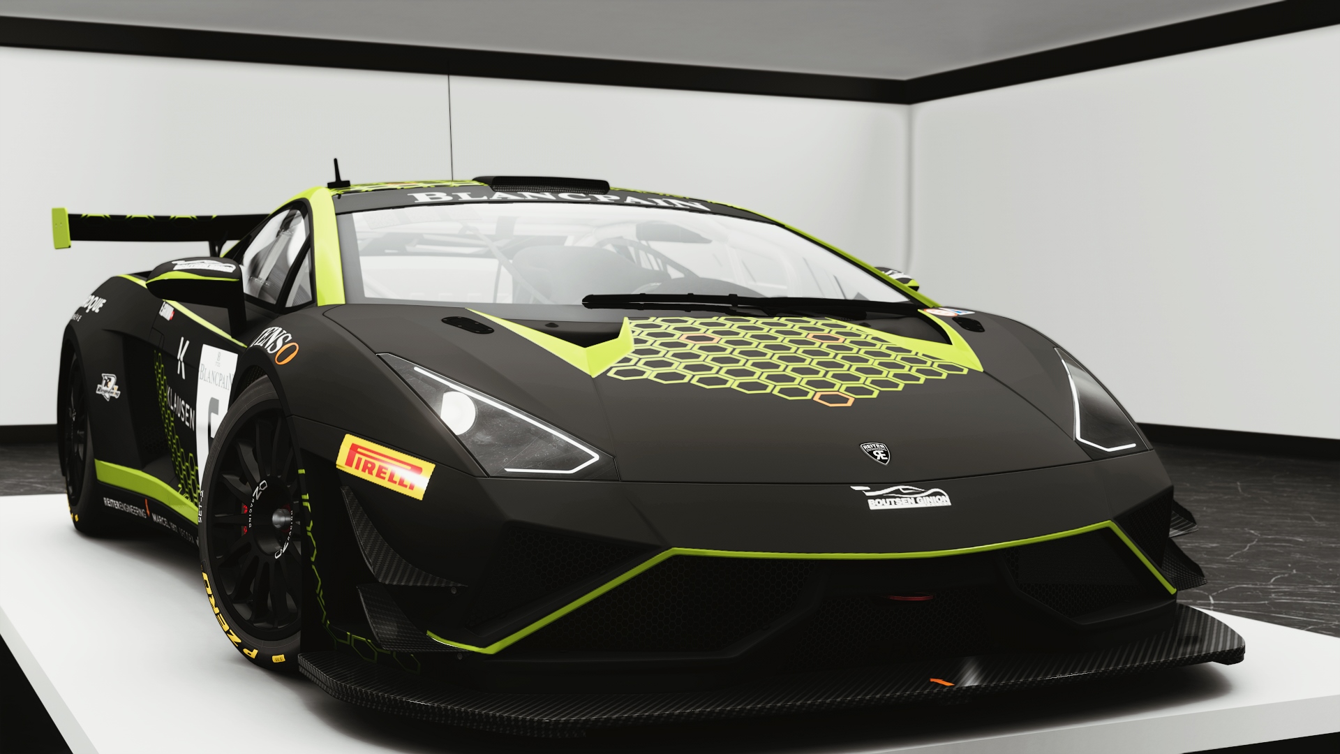Lamborghini Gallardo R-EX, skin Boutsen Ginon #6