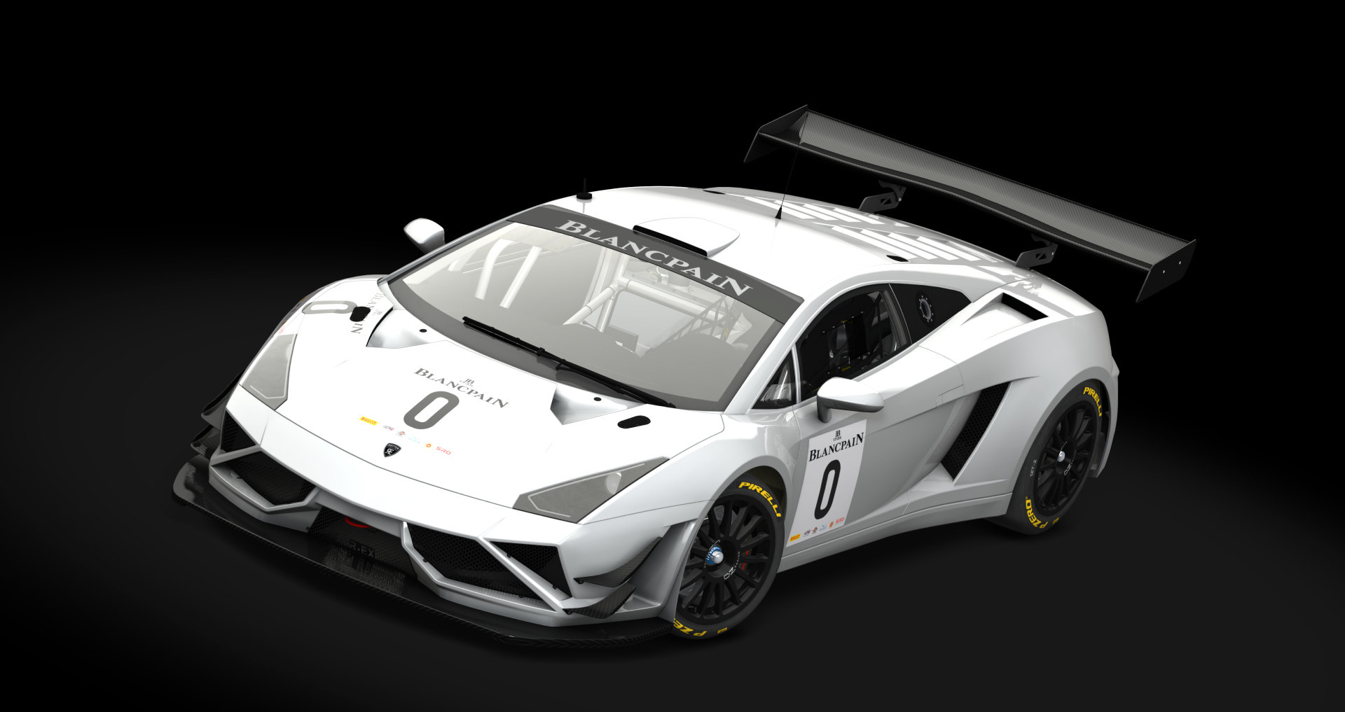 Lamborghini Gallardo R-EX, skin _template