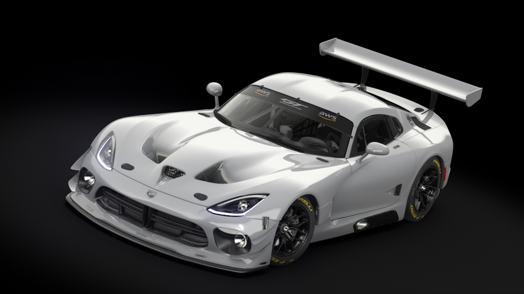 Dodge Viper GT3-R, skin template_panel