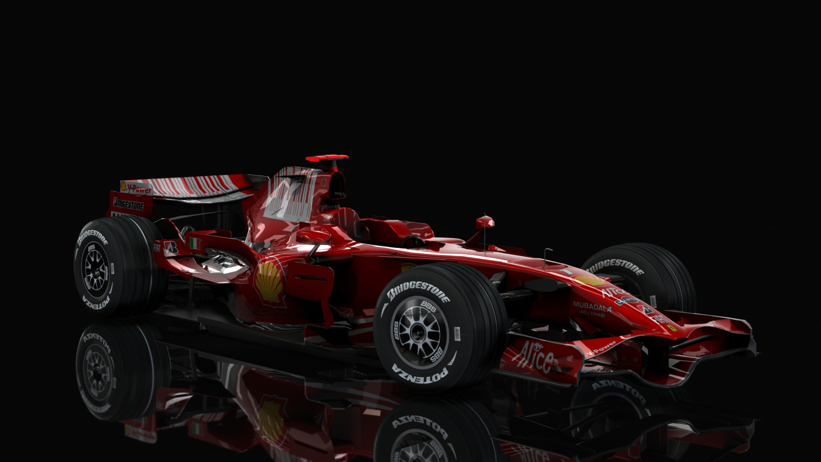 F1 2008 - Ferrari F2008, skin 01_Raikkonen - Australia