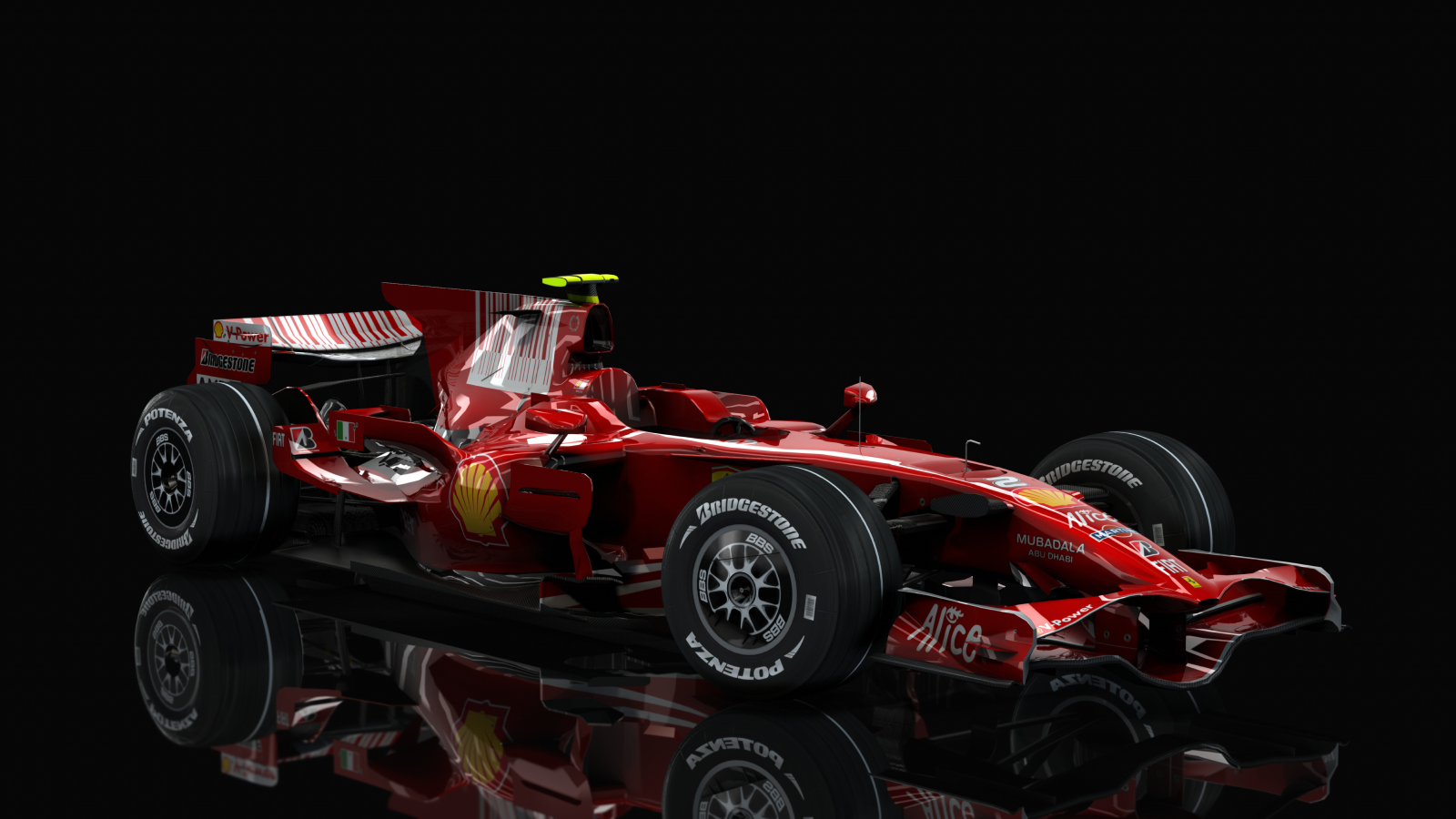 F1 2008 - Ferrari F2008, skin Massa