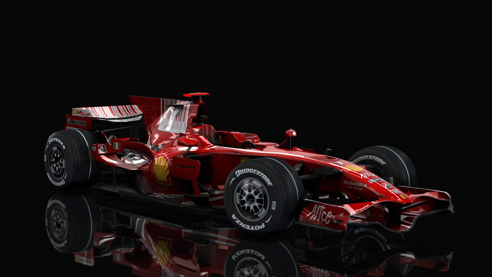 F1 2008 - Ferrari F2008, skin Raikkonen