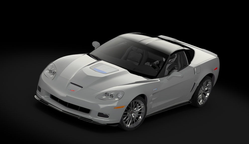 Chevrolet Corvette C6 ZR-1, skin Blade_Silver_Metallic