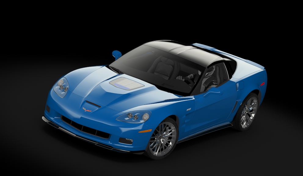 Chevrolet Corvette C6 ZR-1, skin Jetstream_Blue_Metallic