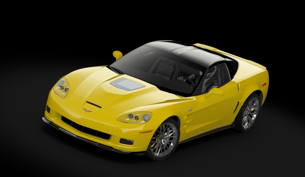 Chevrolet Corvette C6 ZR-1, skin Velocity_Yellow