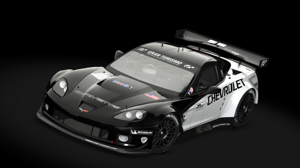 Chevrolet Corvette C6.R '09, skin GT_Black
