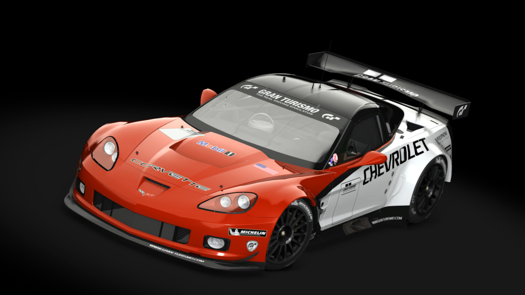 Chevrolet Corvette C6.R '09, skin GT_Inferno_Orange