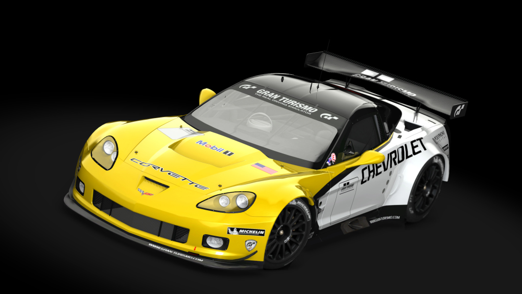 Chevrolet Corvette C6.R '09, skin GT_Velocity_Yellow