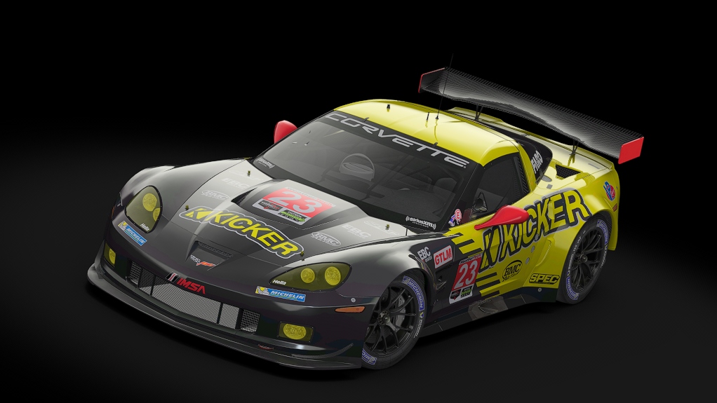 Chevrolet Corvette C6.R '09, skin ZP_Kicker_23