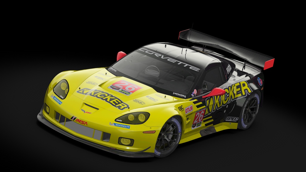 Chevrolet Corvette C6.R '09, skin ZP_Kicker_26