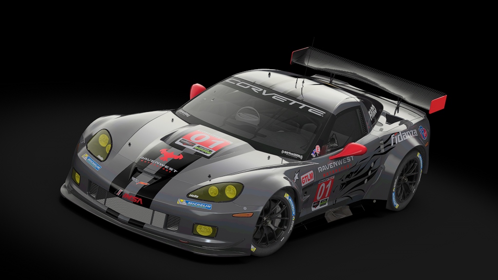 Chevrolet Corvette C6.R '09, skin ZP_Ravenwest_01