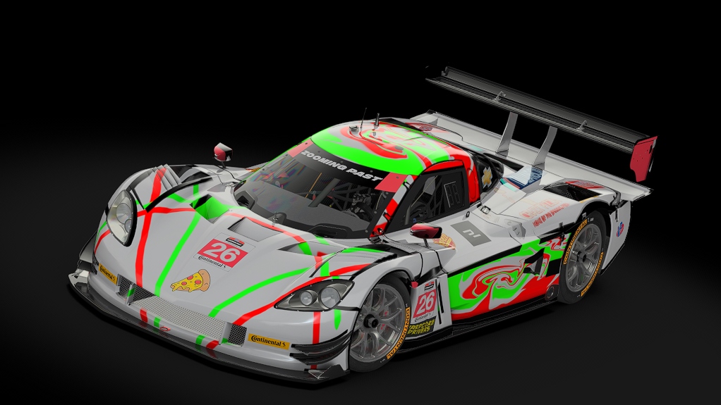 Dallara Corvette DP, skin ZAP_USCC_PZC_26_Katch