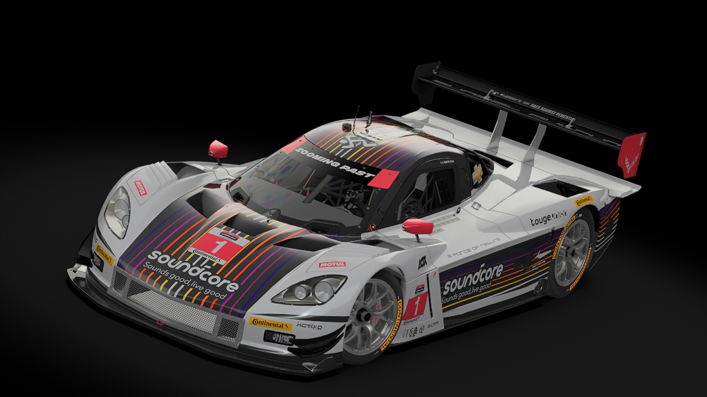 Dallara Corvette DP, skin ZAP_USCC_SSO_1_Ribiero_Silva