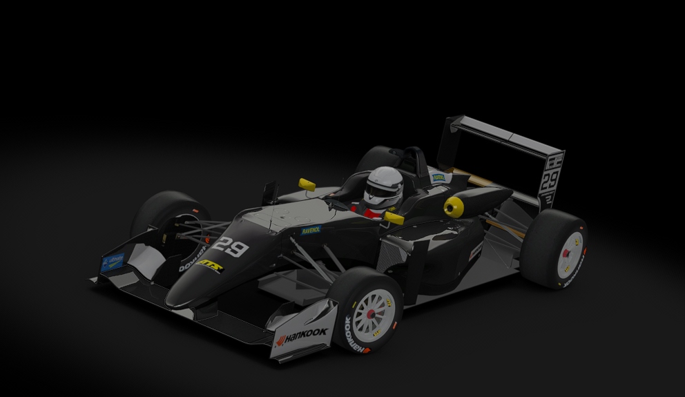 Dallara F317, skin FLRC_F3_29_Debowski