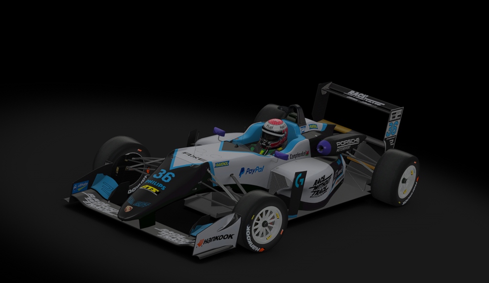 Dallara F317, skin FLRC_F3_CEL_36_Kamphenkel
