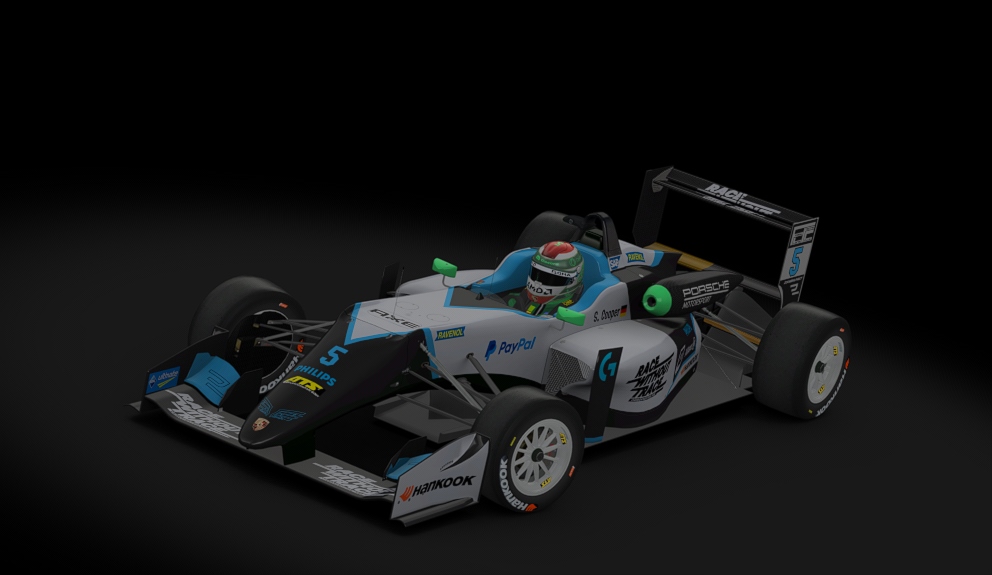 Dallara F317, skin FLRC_F3_CEL_5_Cooper