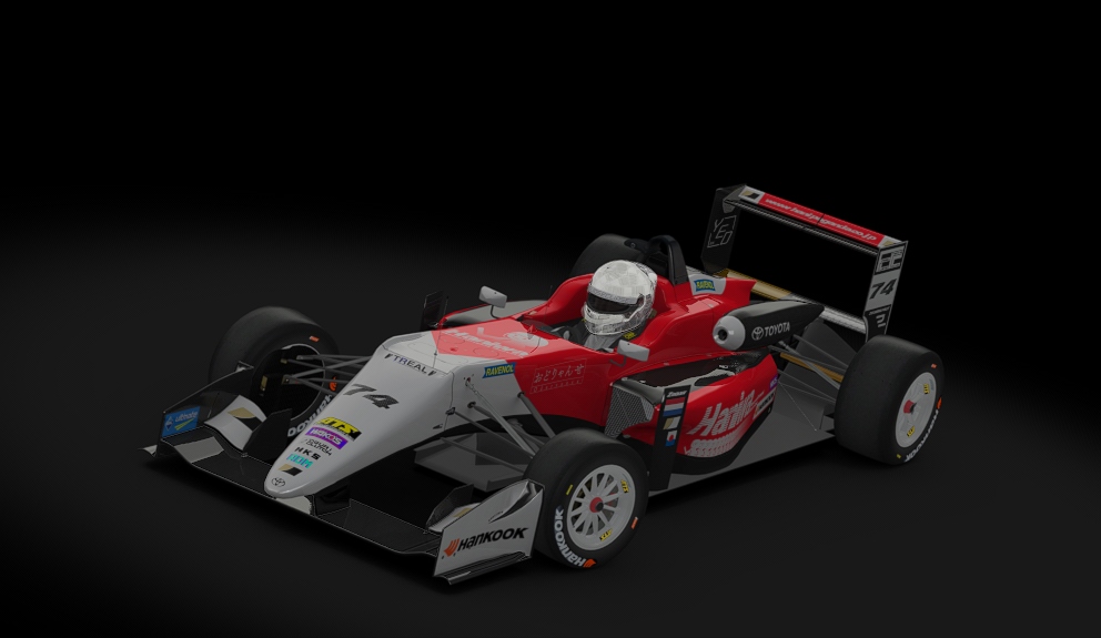 Dallara F317, skin FLRC_F3_HHE_74_Zeeuw