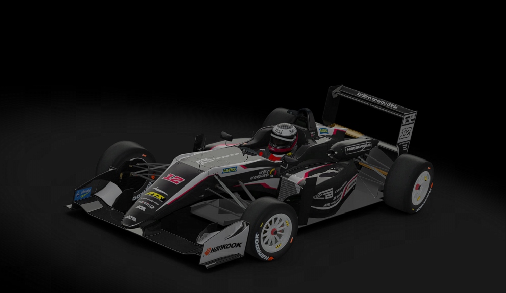 Dallara F317, skin FLRC_F3_ITL_12_Brenna