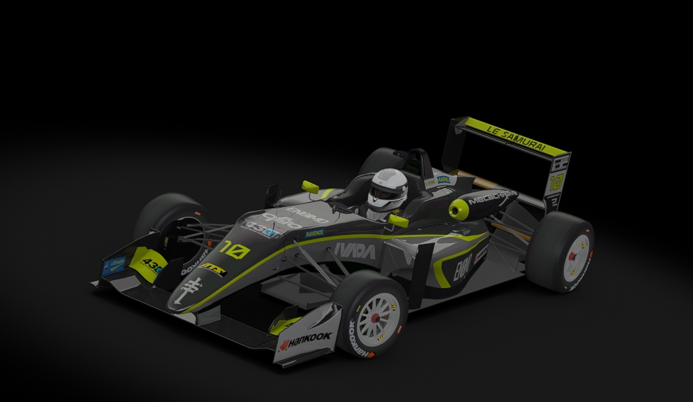 Dallara F317, skin FLRC_F3_LSM_10_Stopa