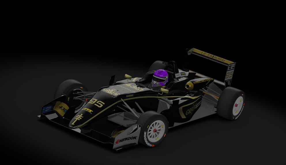 Dallara F317, skin FLRC_F3_LSM_95_Langaker