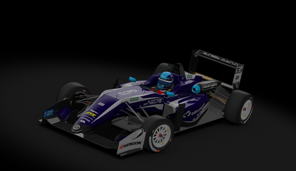 Dallara F317, skin FLRC_F3_SSO_2_Ribiero_Silva