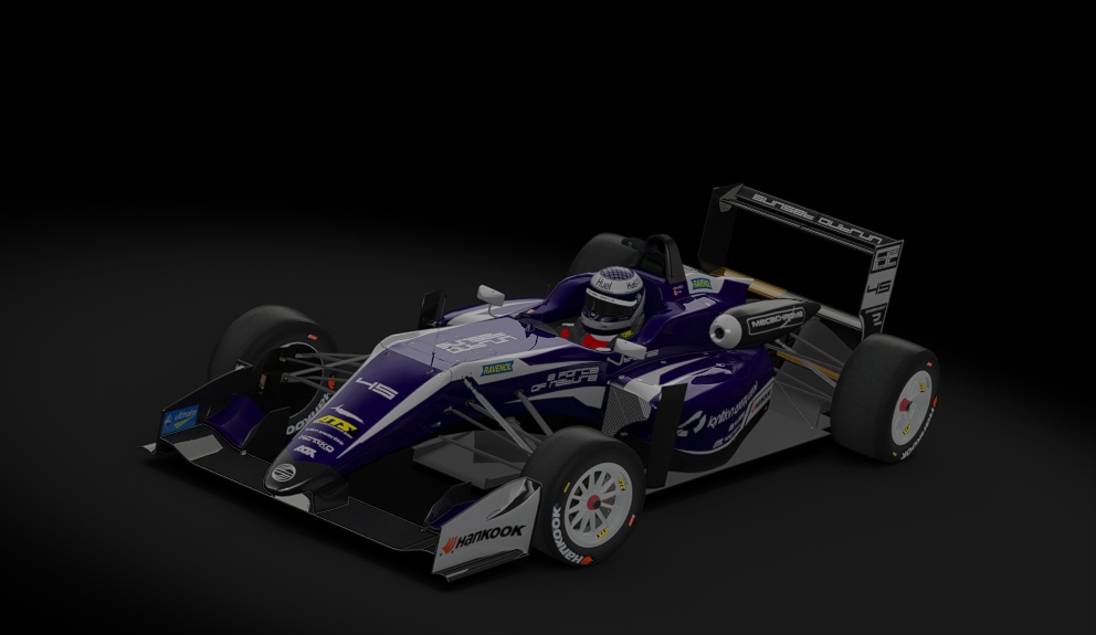 Dallara F317, skin FLRC_F3_SSO_45_Clampitt