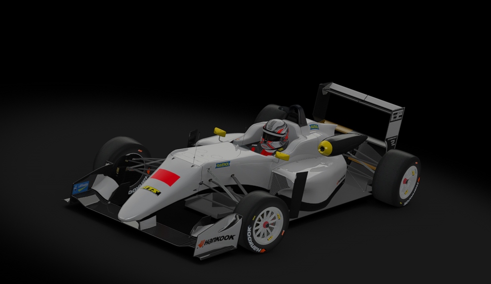 Dallara F317, skin FLRC_F3_Template