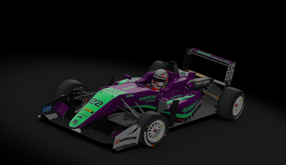 Dallara F317, skin HCD_Spinardi