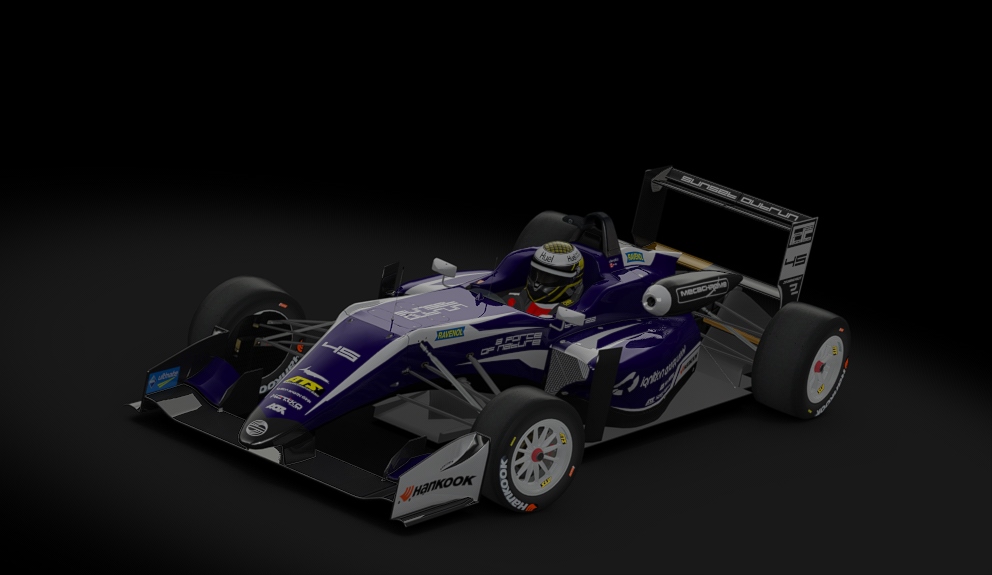 Dallara F317, skin HCD_Sunset_Outrun