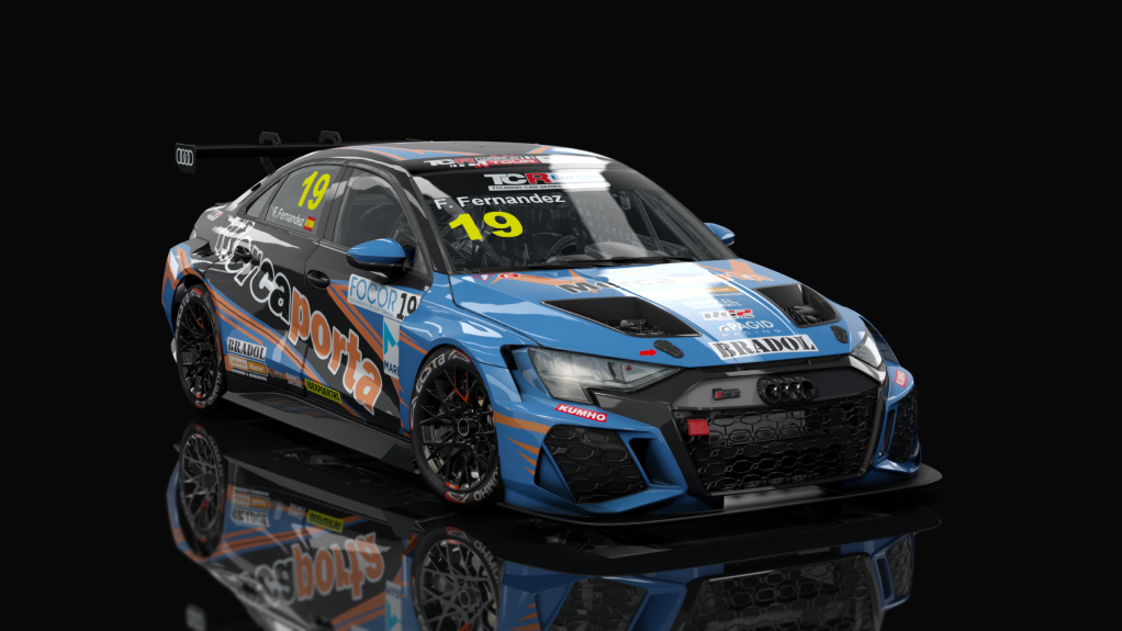 Audi RS3 LMS 2024, skin 19_fernandez