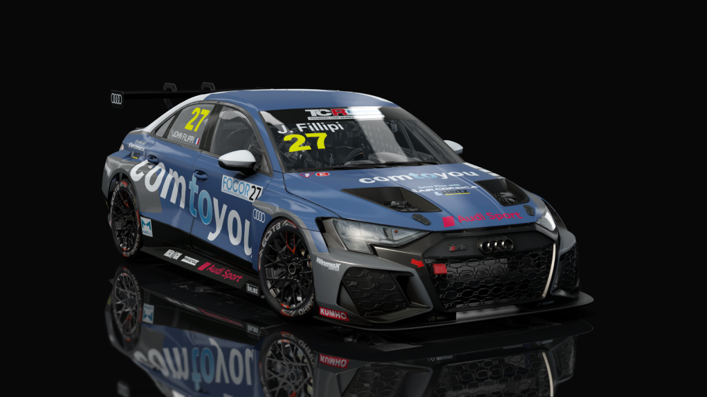 Audi RS3 LMS 2024, skin 27_filippi