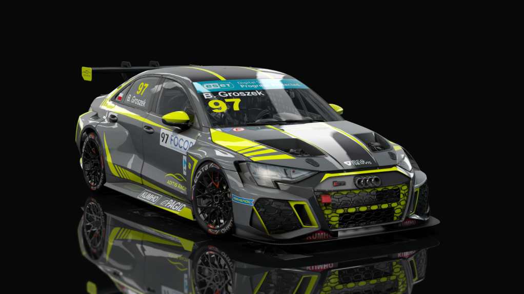 Audi RS3 LMS 2024, skin 97_groszek