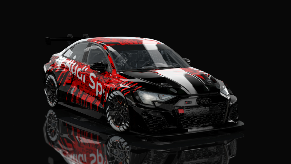 Audi RS3 LMS 2024, skin audi_sport