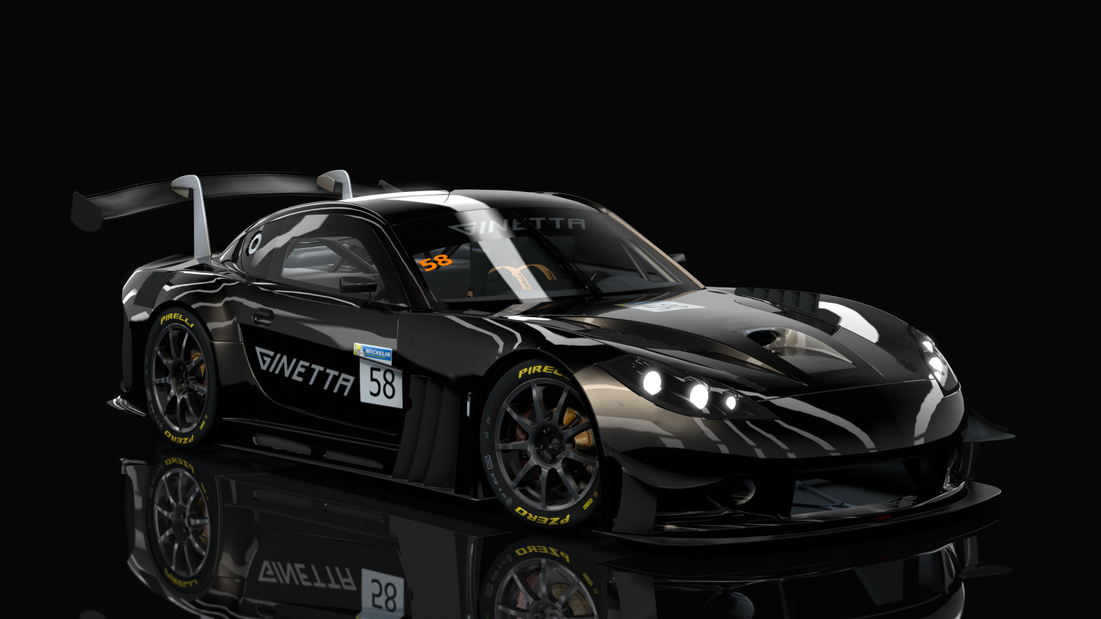 Ginetta G55 GT3 LHD, skin 58