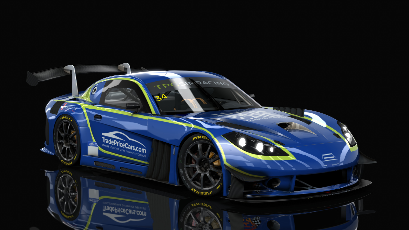 Ginetta G55 GT3 LHD, skin ginetta