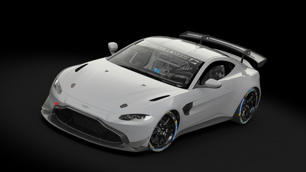Aston Martin Vantage GT4, skin skin_template_2024