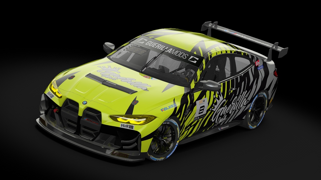 BMW M4 GT4 G82, skin 23_guerilla_racing